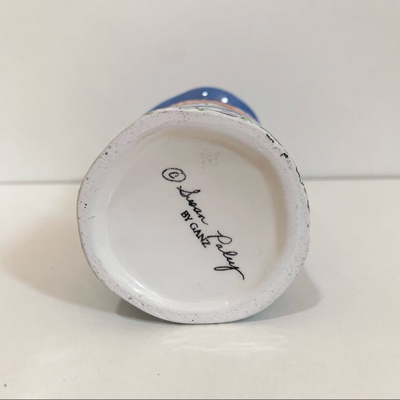 Vintage glazed ceramic woman vase - Picture 5 of 14